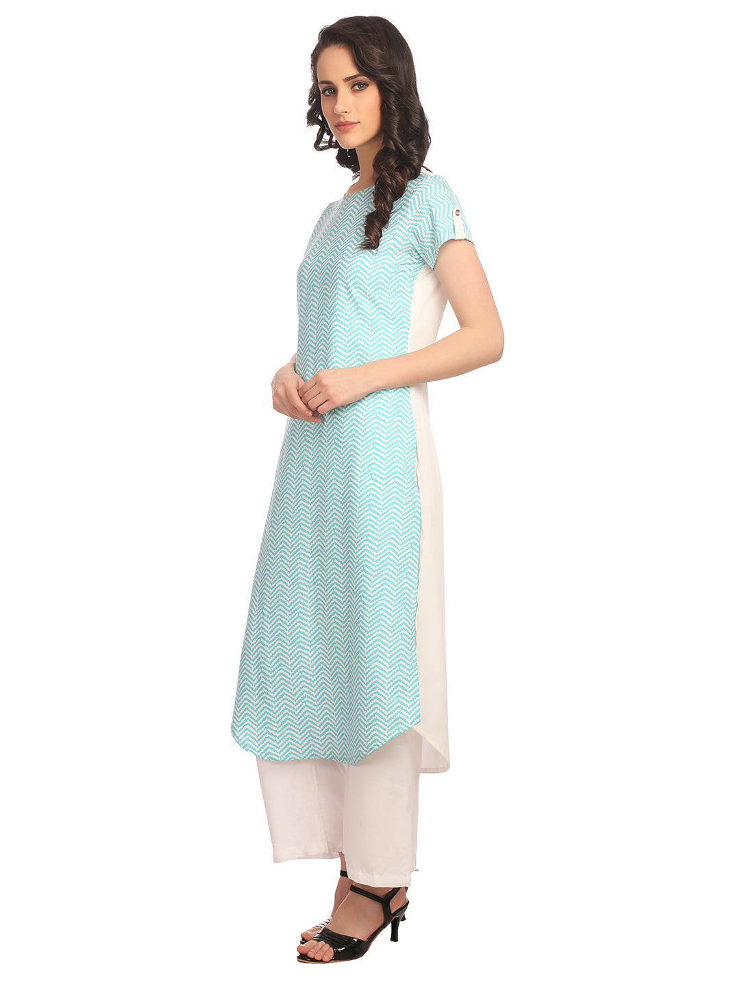 Crepe Printed Kurta