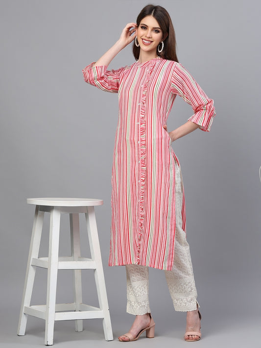 Cream Cotton Kurta