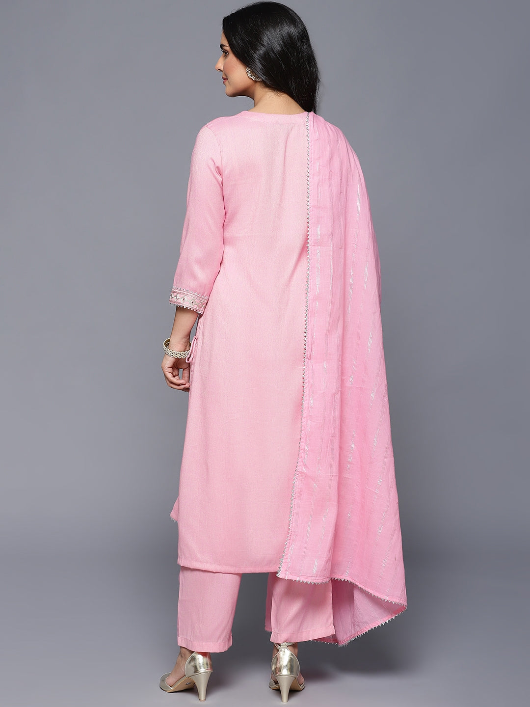 Pink Urbano Premium 3 Pc Kurta Sets with Dupatta