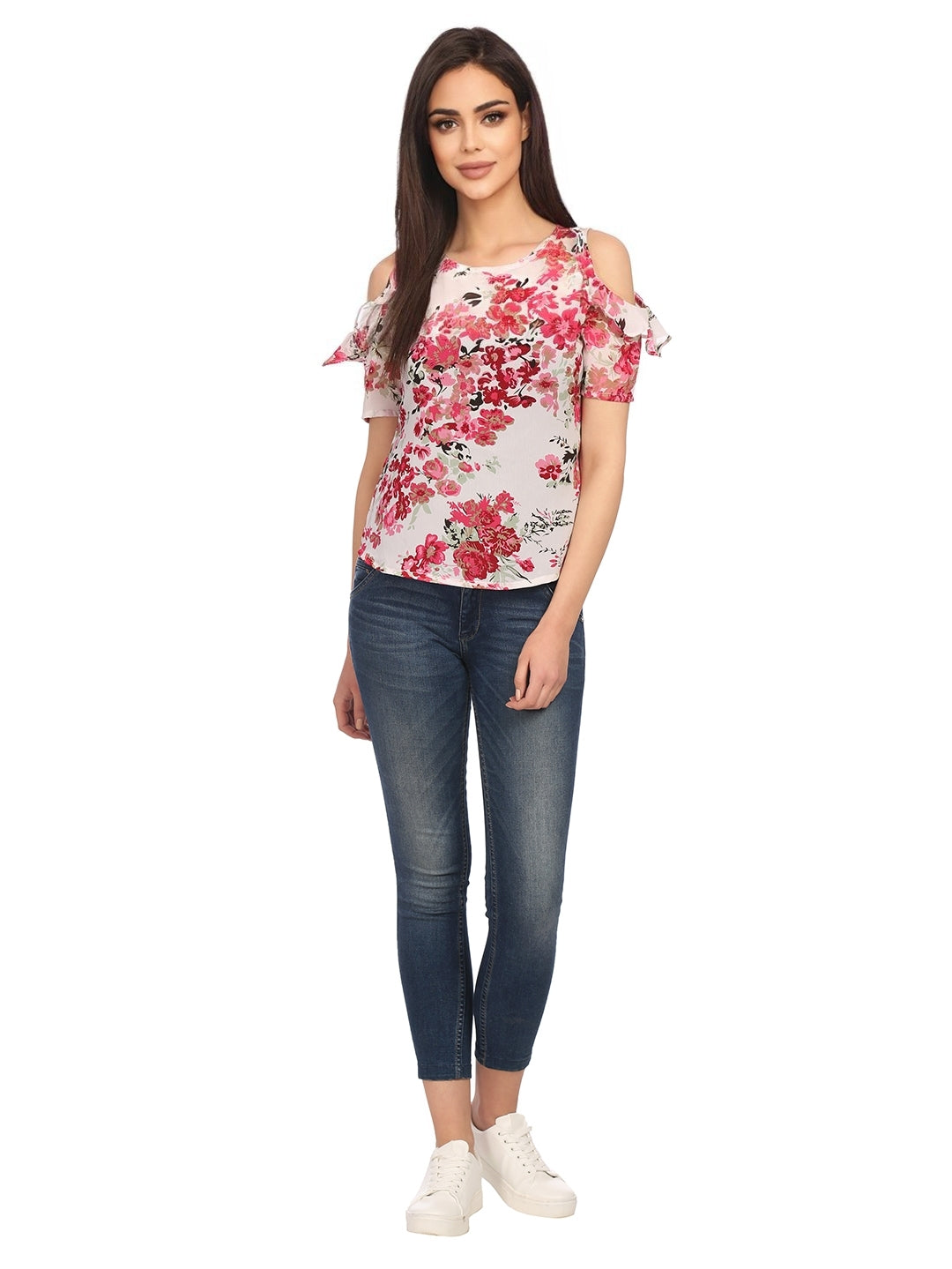 Georgette Floral Printed Top