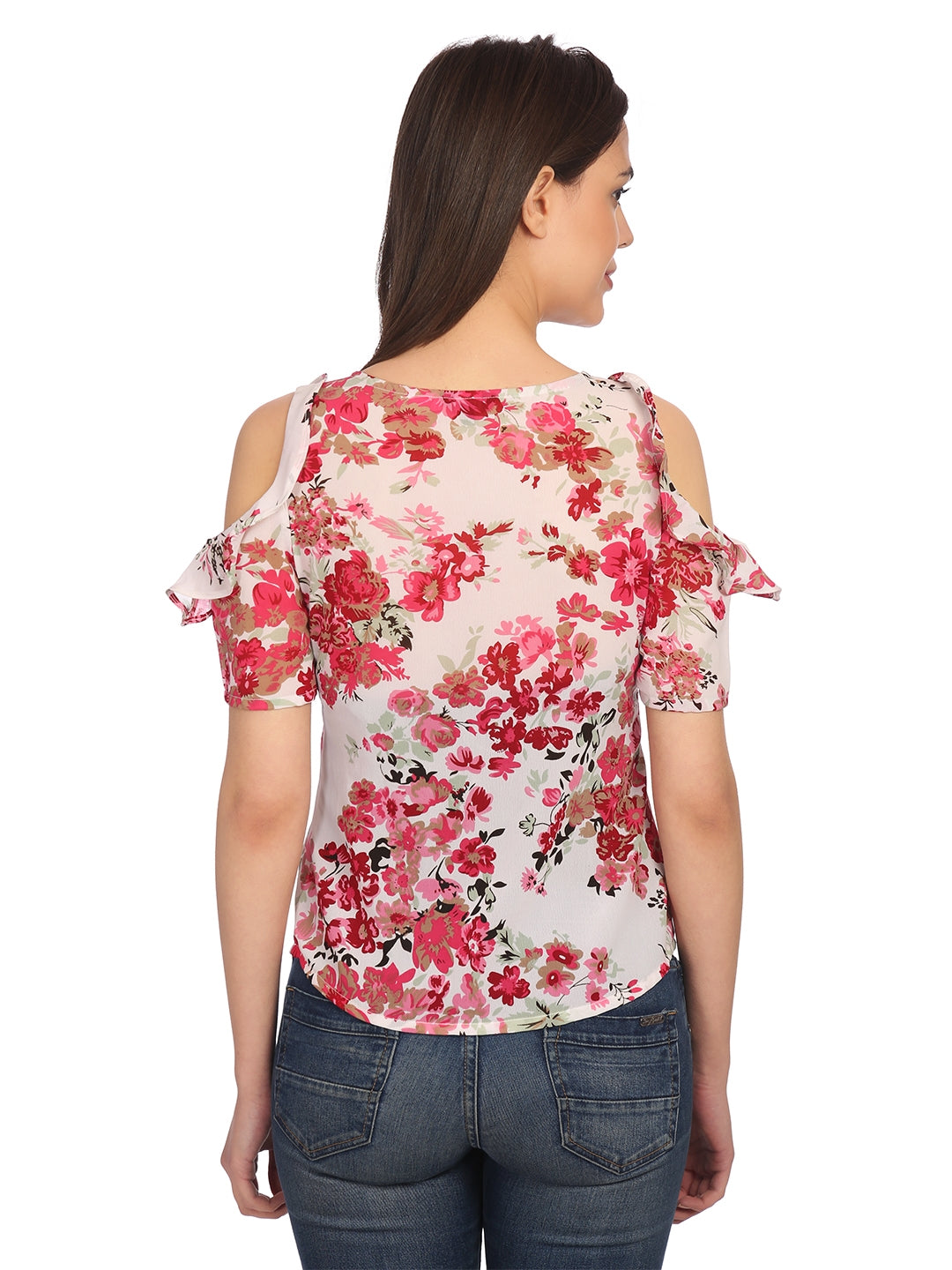 Georgette Floral Printed Top