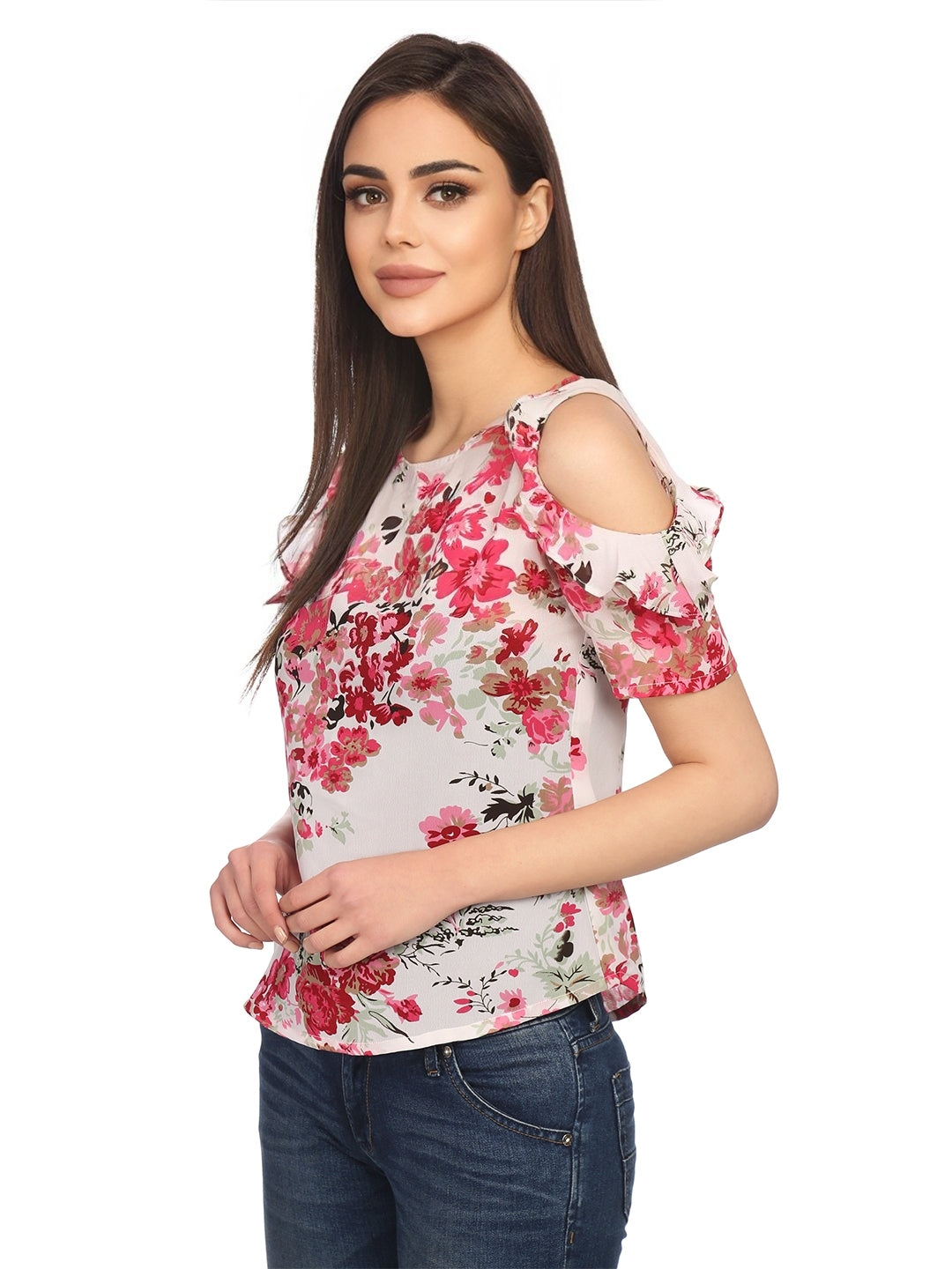 Georgette Floral Printed Top